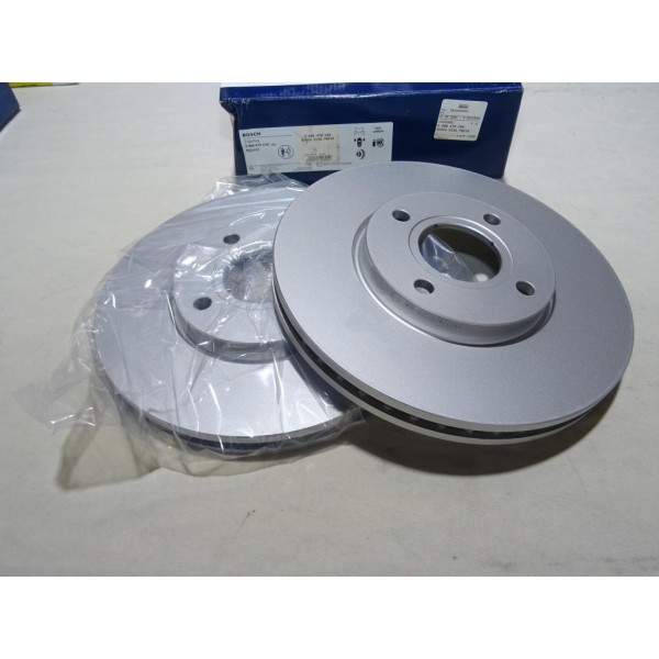 Jeu 2 disques de frein avant ventilé 278mm diametre Bosch BD2187 0986479C48 pour ford ecosport 2 II 