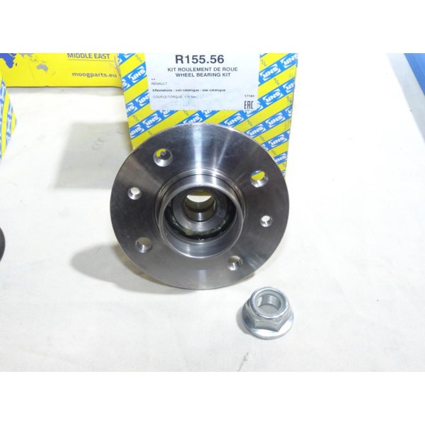 Moyeu roulement de roue arriere SNR R155.56 pour renault megane 1 scenic 1 avec ABS 