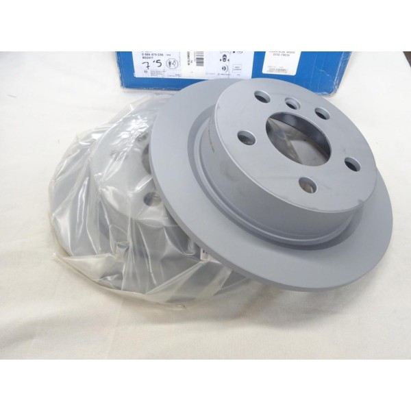 Jeu 2 disques de frein arriere plein 259mm diametre Bosch BD2417 0986479C96 pour mini one cooper F55 F56 F57 