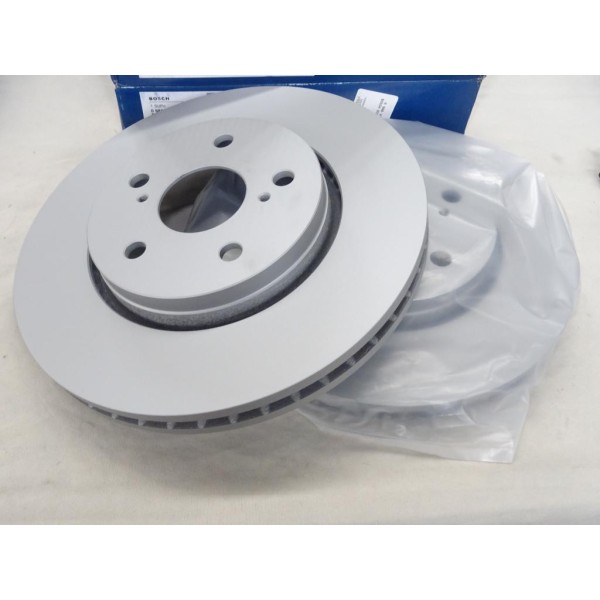 Jeu 2 disques de frein avant ventilé 299mm diametre Bosch BD2794 0986479F49 pour toyota C-HR AX10 corolla E210 