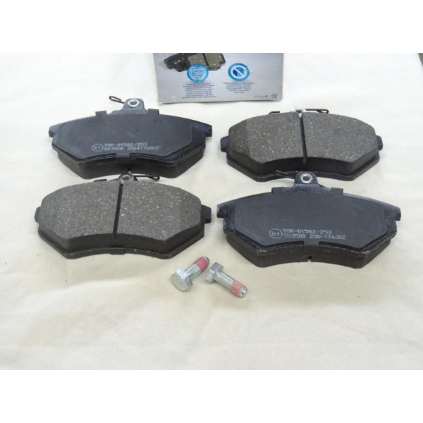 Jeu 4 plaquettes de frein avant montage girling Norauto NRP775 pour volkswagen golf 2 3 II III jetta 2 II passat scirocco corrad