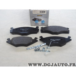Jeu 4 plaquettes de frein avant montage kelsey Norauto NRP1072 pour seat cordoba 1 ibiza 2 II volkswagen polo 3 III 