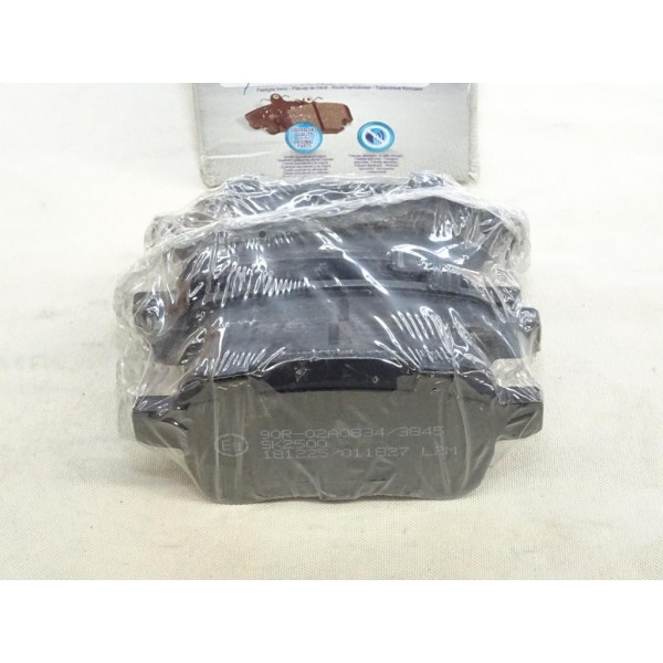 Jeu 4 plaquettes de frein arriere montage lucas Norauto NRP879 pour fiat 500 500L dont abarth 