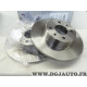 Jeu 2 disques de frein arriere plein 251mm diametre Norauto ND4070 pour alfa romeo 147 156 164 lancia delta thema