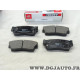Jeu de 4 plaquettes de frein avant montage akebono Ferodo FDB712 pour suzuki vitara ET TA TE TD grand vitara FT HT X-90 EL