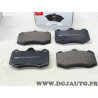 Jeu 4 plaquettes de frein avant montage AP lockheed Ferodo FDB4887 pour renault clio 2 II 3.0 V6 seat ibiza 3 4 III IV cupra