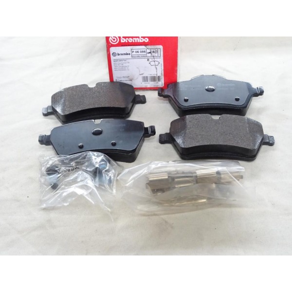Jeu 4 plaquettes de frein avant montage lucas Brembo P06086 pour mini clubman countryman paceman roadster one cooper R55 R56 R57