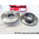 Jeu 2 disques de frein arriere plein 288mm diametre Mintex MDC2552 pour ford transit 7 VII tourneo custom V362 V363