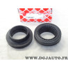 Jeu 2 coupelles roulement butée d'amortisseur suspension avant Febi 44491 pour renault clio 3 III zoe clio 4 IV captur twingo 3