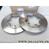 Jeu 2 disques de frein arriere plein 308mm diametre Ford 2527114 pour ford transit 7 VII V363
