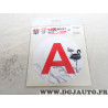 Autocollant A flamant rose jeune conducteur Luximmat 13025559
