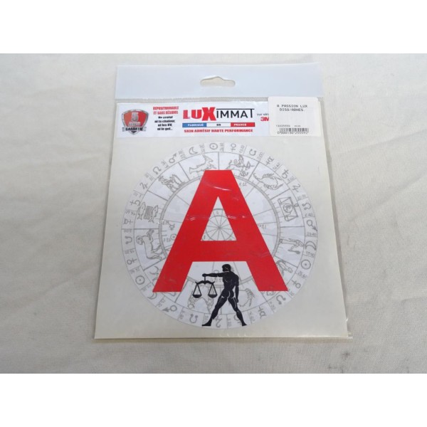 Autocollant A signe astrologique balance jeune conducteur Luximmat 13025559 