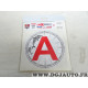 Autocollant A dauphin jeune conducteur Luximmat 13025559