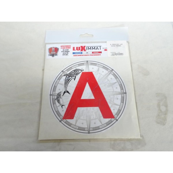 Autocollant A dauphin jeune conducteur Luximmat 13025559 