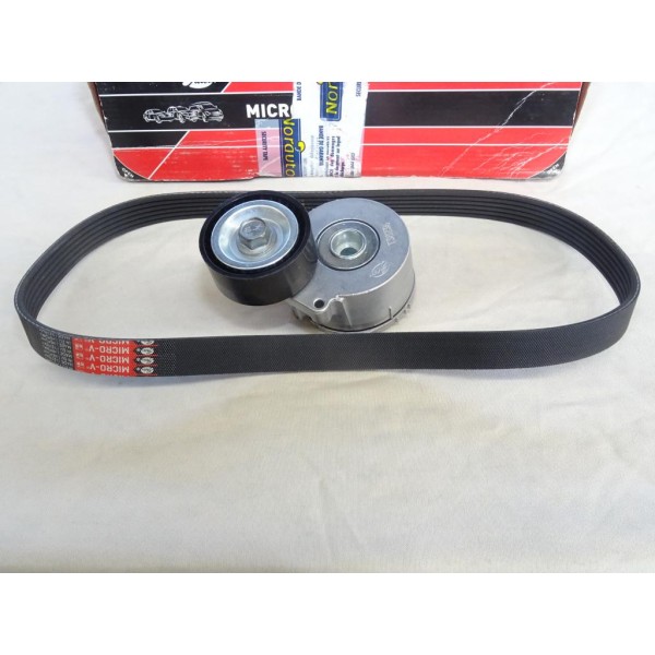 Kit courroie accessoire 6PK870 + galet tendeur Gates K016PK870 pour citroen jumper fiat ducato peugeot boxer 2.0HDI 2.0JTD 2.2HD