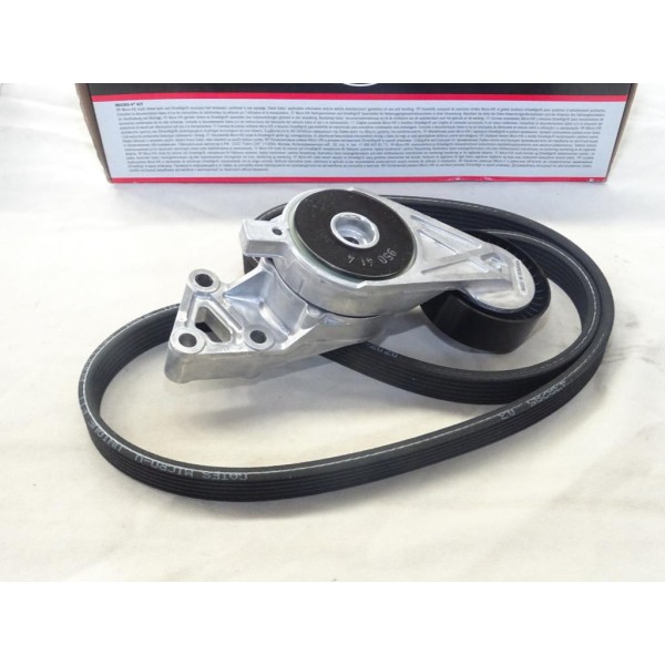 Kit courroie accessoire 6PK1195 + galet tendeur Gates K046DPK1195 pour audi A3 TT seat cordoba 1 I ibiza 2 II toledo 2 II alhamb