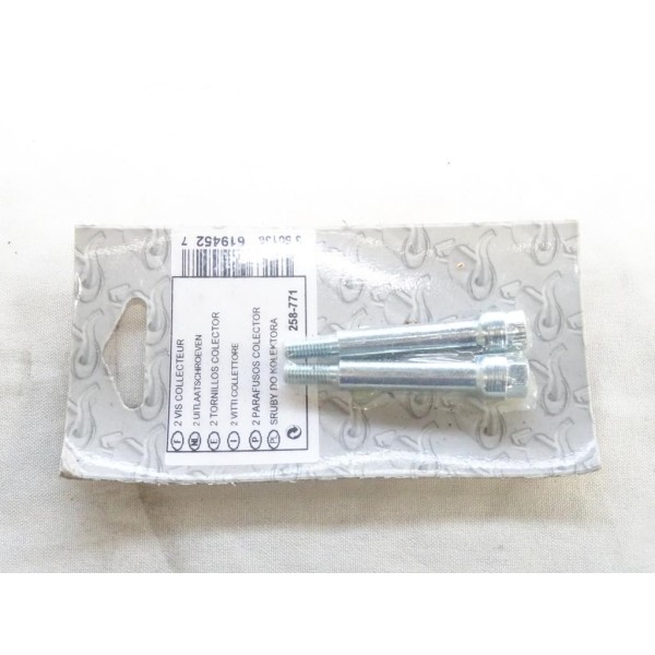 Jeu 2 vis boulon fixation tuyau silencieux echappement Bosal 258771 pour citroen berlingo C2 C3 C4 evasion jumper jumpy saxo xan