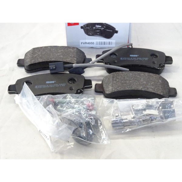 Jeu 4 plaquettes de frein arriere montage brembo Ferodo FVR4950 pour citroen jumper 3 fiat ducato 3 III peugeot boxer 3 partir d
