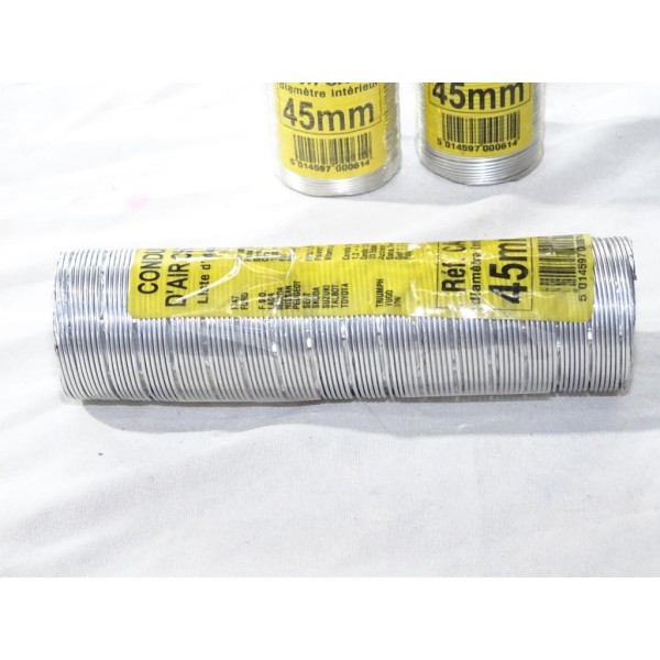 Durite gaine conduit air chaud flexible 45mm diametre 50cm de long Autolec CA45 pour fiat 127 ford fiesta escort sierra lada 120