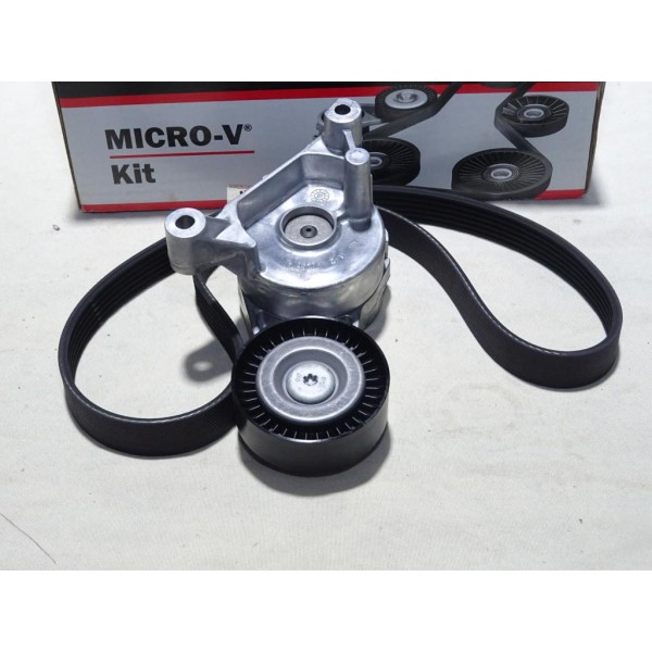 Kit courroie accessoire galet tendeur + courroie 6PK948 Gates K016PK948 pour audi A3 seat altea toledo 3 III leon 2 II skoda oct