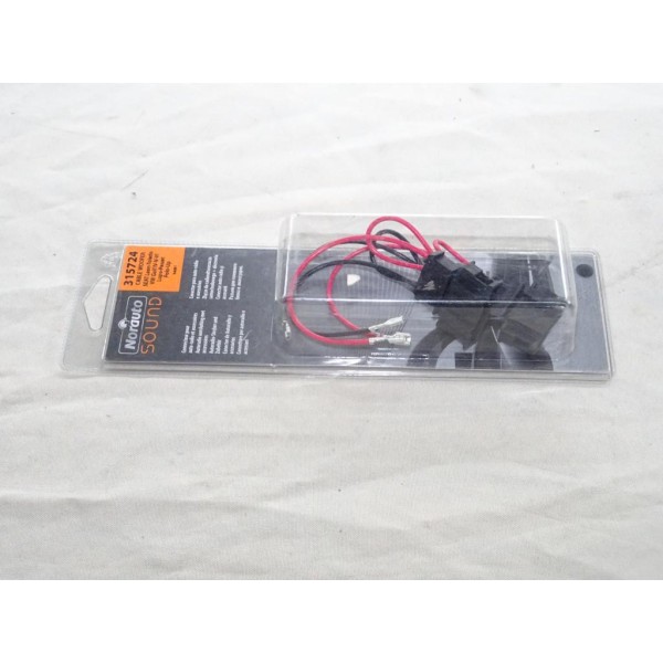 Faisceau cable branchement woofer poste radio autoradio Norauto 315724 pour seat leon toledo volkswagen golf 4 5 6 IV V VI lupo 