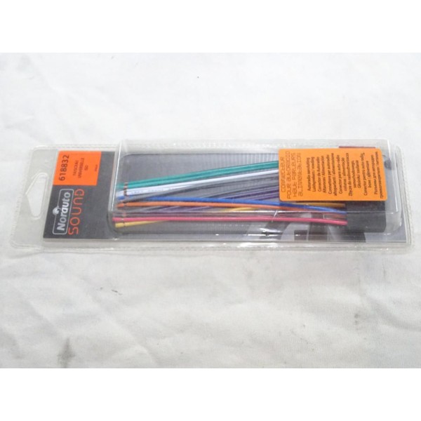 Faisceau cable branchement poste radio autoradio universelle ISO Norauto 618832 