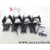 Kit pieds fixation barre de toit acier Klaxcar N°11 pour alfa romeo giulietta ford mondeo 3 III renault megane 3 III dont break