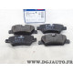 Jeu 4 plaquettes de frein arriere montage lucas Bosch 0986495400 BP1773 pour mini cooper one F55 F56 F57