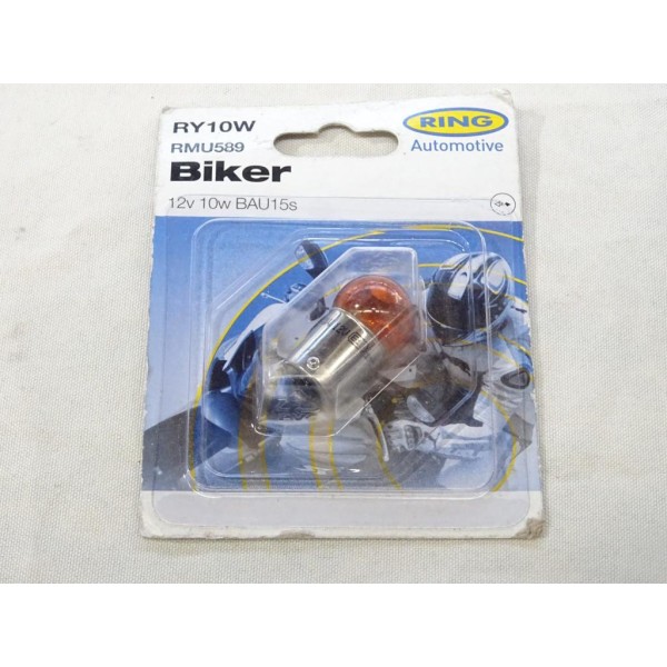 Ampoule de feu clignotant RY10W 10W BAU15S Ring RMU589 pour moto scooter 