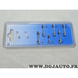 Blister 5 fusibles 10A x2 2A 15A x2 25A Norauto N°49