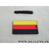 Etiquette identification bagage drapeau allemand Norauto 98547 NO0218