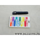 Etiquette identification bagage multicouleur Norauto 98741 NO0222