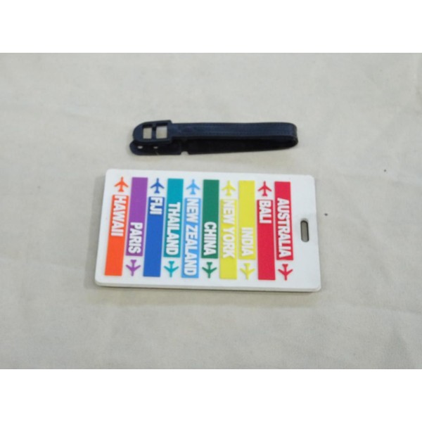 Etiquette identification bagage multicouleur Norauto 98741 NO0222 