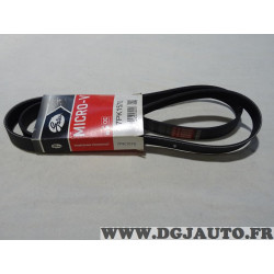 Courroie accessoire Gates 7PK1570 pour renault kangoo 2 II megane 3 4 III IV scenic 3 4 III IV clio 4 IV captur kadjar nissan ju