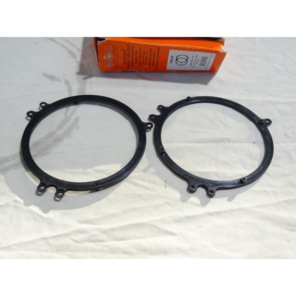Jeu 2 entretoises supports 165mm fixation enceinte haut parleur arriere Norauto 196258 pour audi A3 A4 A6 partir de 2001 TT 