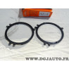 Jeu 2 entretoises supports 165mm fixation enceinte haut parleur arriere Norauto 196258 pour audi A3 A4 A6 partir de 2001 TT
