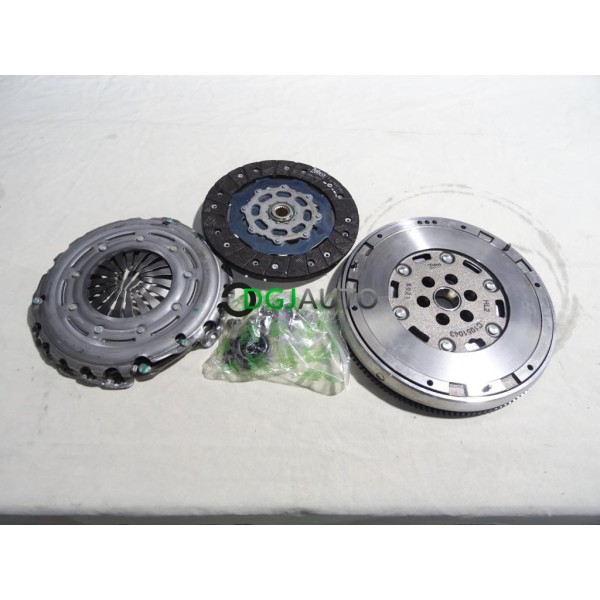 Kit embrayage disque + mecanisme + volant moteur bimasse Valeo 837162 pour citroen C2 C3 dont aircross C4 dont picasso cactus C5