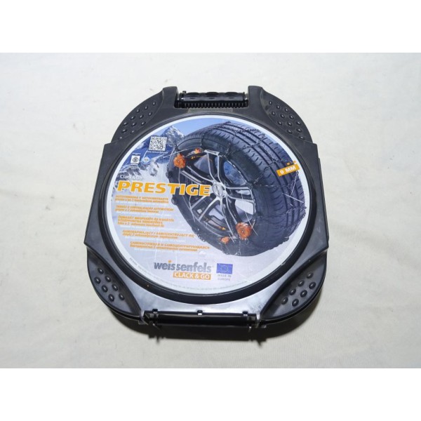 Jeu 2 chaines neige Weissenfels prestige L45 NW4404ASTD M44 4A pour pneu roue jante 175/50/15 175/55/15 185/55/14 195/45/15 175 