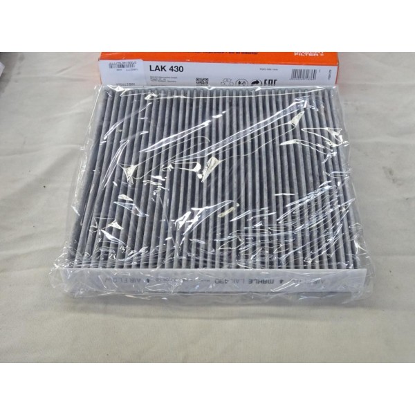 Filtre habitacle interieur Mahle LAK430 pour smart fortwo cabriolet et coupé partir 2007 