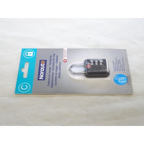 Cadenas de voyage à code fermeture Norauto 98745 NO0216 