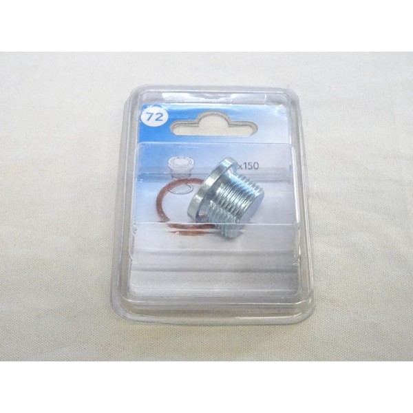 Bouchon avec joint carter huile 22x150 Norauto N°72 