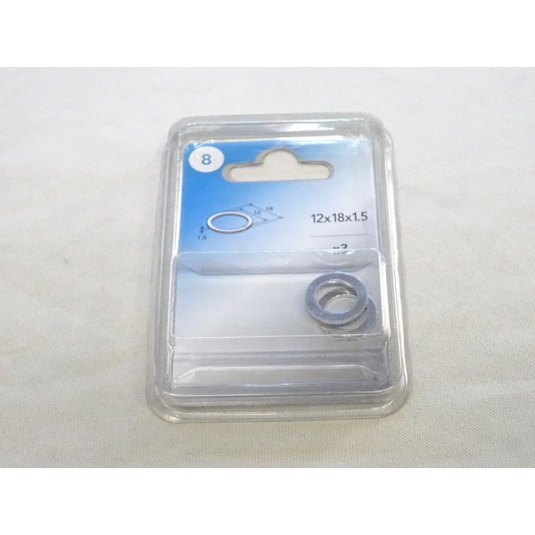 Lot 3 joints 12x18x1.5 Norauto N°8 