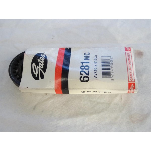 Courroie d'alternateur 10x613 Gates 6281MC pour audi 80 90 citroen GS ami daewoo tico land rover range rover discovery peugeot 2
