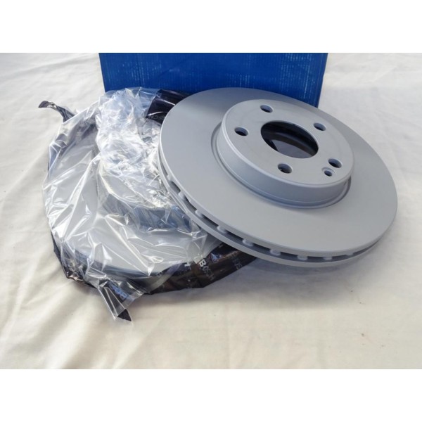 Jeu 2 disques de frein avant ventilé 280mm de diametre Bosch BD1687 0986479A00 pour mercedes classe A B CLA W176 W242 W246 C117 