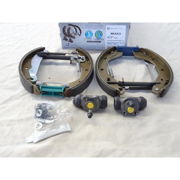 Kit frein arriere prémonté 200x29 montage GM Norauto NKA343 pour opel corsa B C vectra A tigra A astra F combo B 