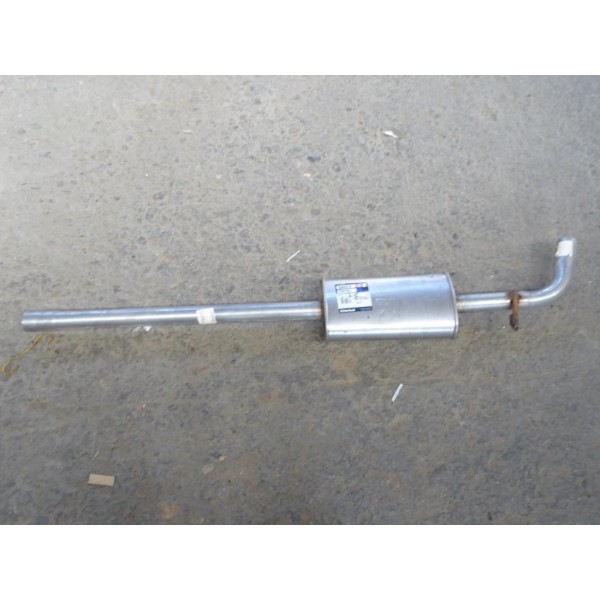 Silencieux echappement intermediaire central Klarius RN854W pour renault megane 2 II scenic 2 II 1.4 essence 