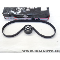 Kit courroie accessoire 5PK880 + galet Gates K025PK880 pour renault clio 1 2 I II twingo 1 kangoo 1 1.2 essence 