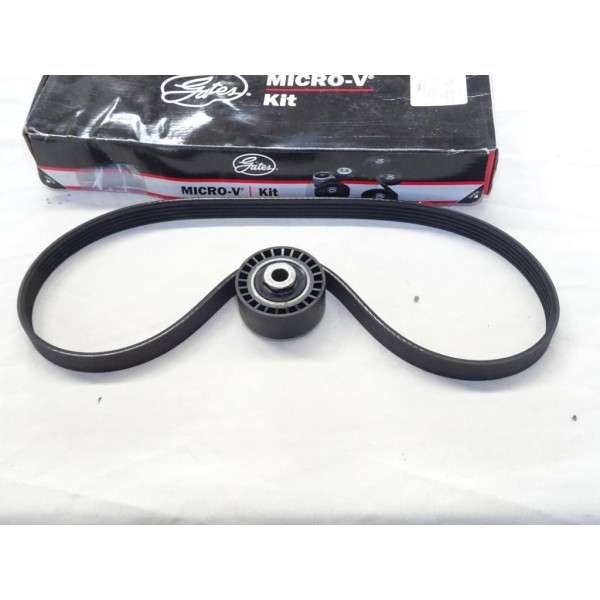 Kit courroie accessoire 5PK880 + galet Gates K025PK880 pour renault clio 1 2 I II twingo 1 kangoo 1 1.2 essence 