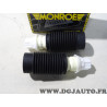 Lot 2 soufflets protection amortisseur suspension avant avec tampon Monroe PK148 pour fiat 500 500L panda 2 II ford ka 2 II