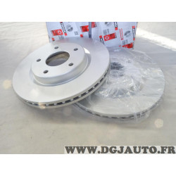 Jeu 2 disques de frein avant ventilé 279mm diametre Ferodo DDF2100C pour nissan juke type F15 pulsar C13 sentra B17 tiida C12 